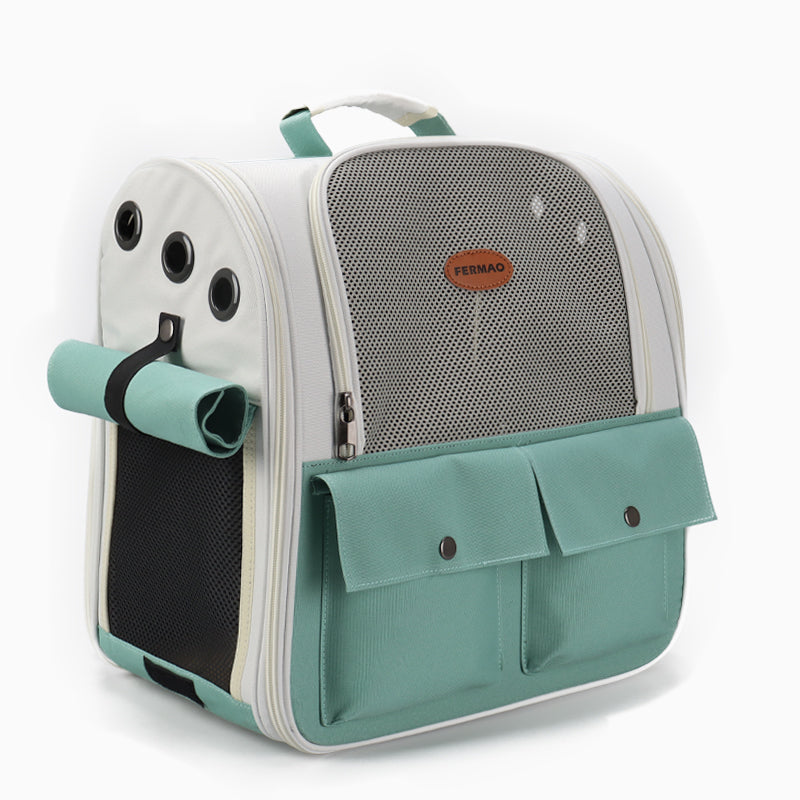 Sac à Dos confortable pour chat avec aération douce