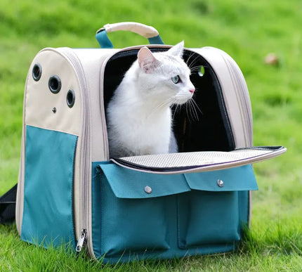 Sac à Dos confortable pour chat avec aération douce