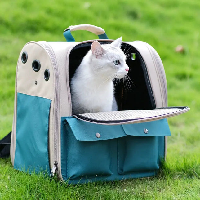 Sac à Dos confortable pour chat avec aération douce