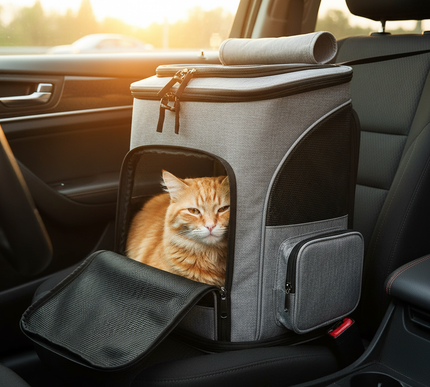 Sac à Dos Aéré pour Chats – Aventures Urbaines Confortables