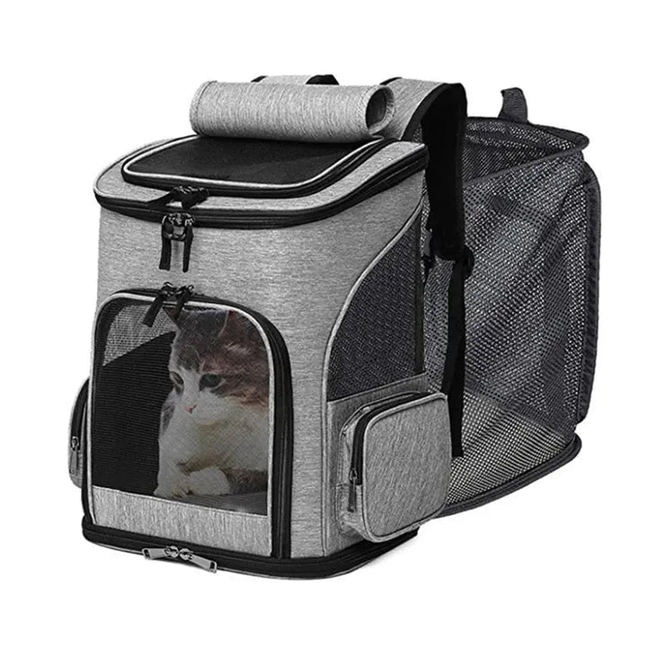 Sac à Dos Aéré pour Chats – Aventures Urbaines Confortables