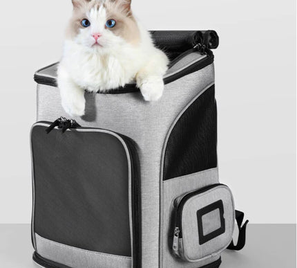 Sac à Dos Aéré pour Chats – Aventures Urbaines Confortables