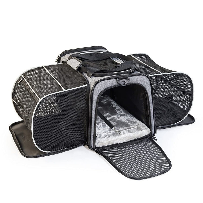 Sac de Transport Modulable avec Ouvertures Latérales Déployables